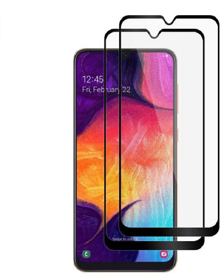 Spinzzy Edge To Edge Tempered Glass for Samsung Galaxy M30s(Pack of 2)