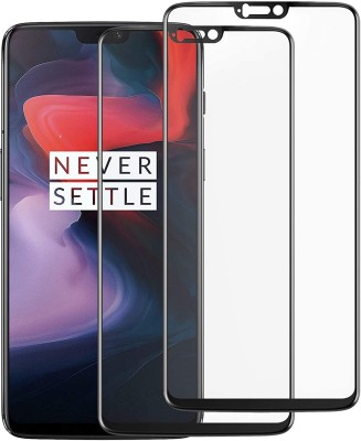 Maxpro Edge To Edge Tempered Glass for OnePlus 6(Pack of 2)