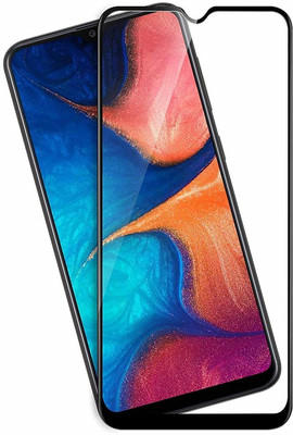 Spinzzy Edge To Edge Tempered Glass for Samsung Galaxy A20(Pack of 1)