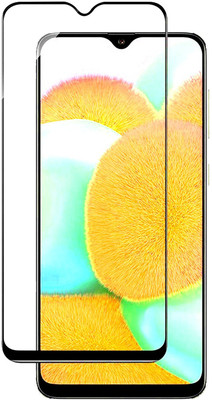 slaky Edge To Edge Tempered Glass for Samsung Galaxy A20s(Pack of 1)