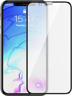 Resolute Edge To Edge Tempered Glass for Apple IPhone 12 Pro, FULL GLUE, FULL COVERAGE(Pack of 1)