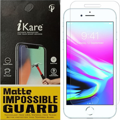 SecureSmarty Impossible Screen Guard for Apple iPhone 8(Pack of 1)