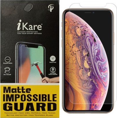 iKare Impossible Screen Guard for Apple iPhone XS(Pack of 1)