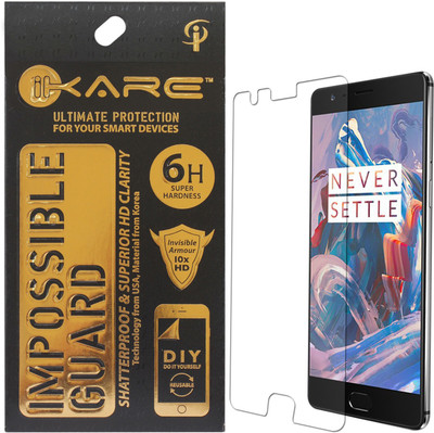 SecureSmarty Impossible Screen Guard for OnePlus 3(Pack of 1)