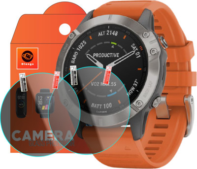 Olonga Screen Guard for Garmin Fenix 6X Sapphire smart watch(Pack of 2)