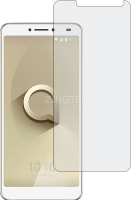 ZINGTEL Tempered Glass Guard for Alcatel 3V (Flexible, Shatterproof)(Pack of 1)