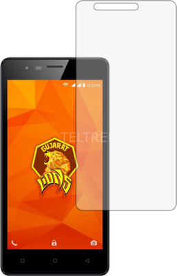 TELTREK Tempered Glass Guard for INTEX LIONS 4G (Flexible, ShatterProof)(Pack of 1)