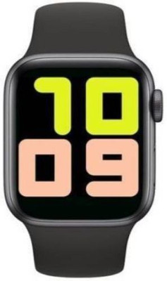 GUGGU VSI_363Y T55 Series 5 Smart Watch Smartwatch(Black Strap, XL)