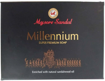 MYSORE SANDAL Millennium Soap 150g Pack of 2(2 x 150 g)