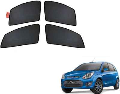 WolkomHome Side Window Sun Shade For Ford Figo(Black)
