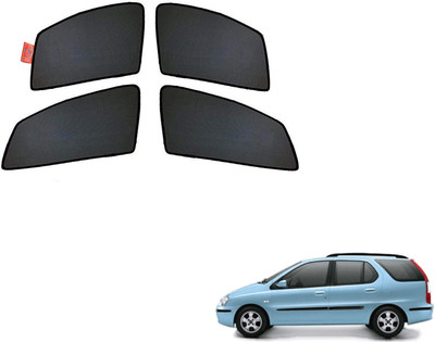 WolkomHome Side Window Sun Shade For Tata Indigo Marina(Black)