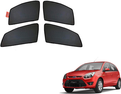 WolkomHome Side Window Sun Shade For Ford Figo(Black)