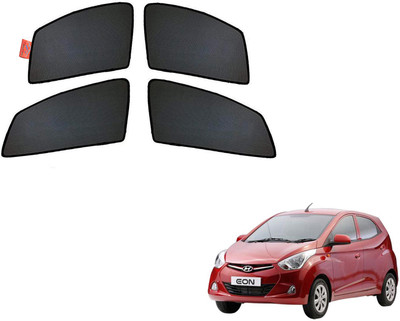 WolkomHome Side Window Sun Shade For Hyundai Eon(Black)