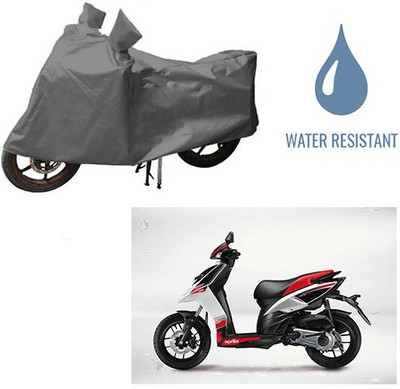 HYBRIDS COLLECTION Waterproof Two Wheeler Cover for Aprilia(SR 125, Grey)