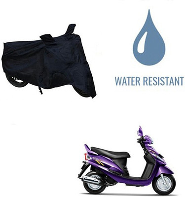 Atulit enterprises Waterproof Two Wheeler Cover for Mahindra(Rodeo RZ, Black)