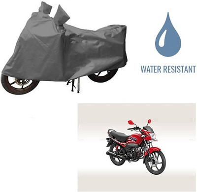 HYBRIDS COLLECTION Waterproof Two Wheeler Cover for Hero(Xtreme Sports, Grey)