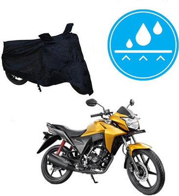 Atulit enterprises Two Wheeler Cover for Honda(CB Twister, Black)