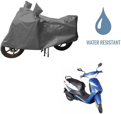 HYBRIDS COLLECTION Waterproof Two Wheeler Cover for Indus(Yo Xplor, Grey)