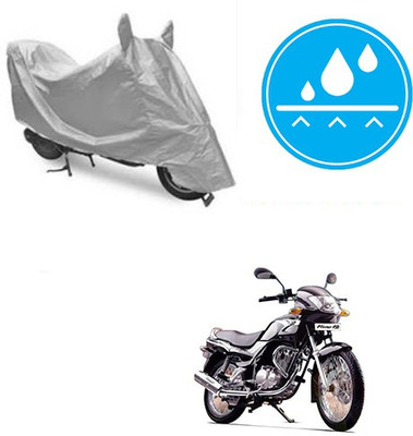 Atulit enterprises Two Wheeler Cover for TVS(Fiero F2, Silver)