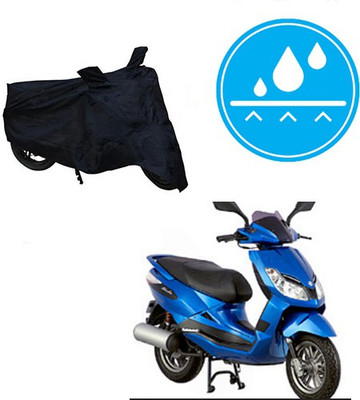 Atulit enterprises Two Wheeler Cover for Bajaj(Sunny, Black)