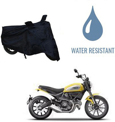 HYBRIDS COLLECTION Waterproof Two Wheeler Cover for Ducati(Scrambler, Black)