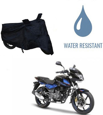 HYBRIDS COLLECTION Waterproof Two Wheeler Cover for Bajaj(Pulsar 150 DTS-i, Black)