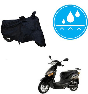 Atulit enterprises Two Wheeler Cover for Hero(Electric Zippy, Black)