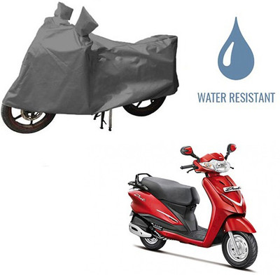 HYBRIDS COLLECTION Waterproof Two Wheeler Cover for Hero(Duet, Grey)