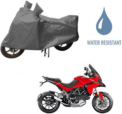 HYBRIDS COLLECTION Waterproof Two Wheeler Cover for Ducati(Multistrada, Grey)