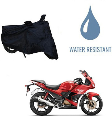 MJD Waterproof Two Wheeler Cover for Hero(Karizma ZMR, Black)