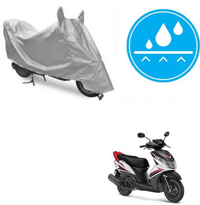 Atulit enterprises Two Wheeler Cover for Yamaha(Ray Z, Silver)