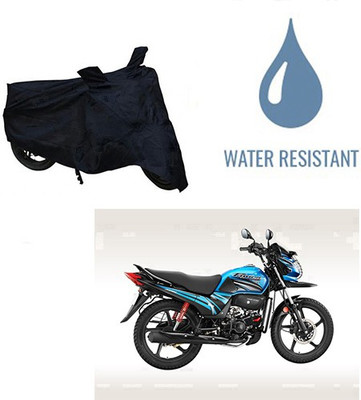 HYBRIDS COLLECTION Waterproof Two Wheeler Cover for Honda(Passion Pro TR, Black)