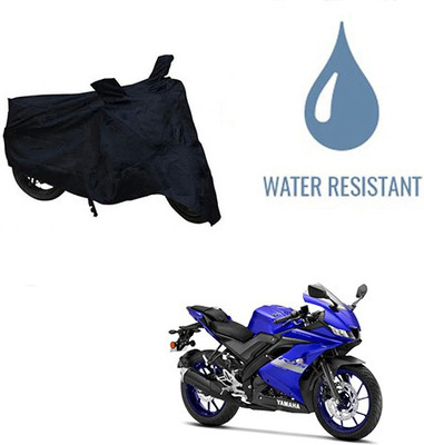 Atulit enterprises Waterproof Two Wheeler Cover for Yamaha(R15 V3, Black)
