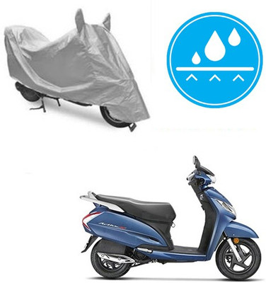 Atulit enterprises Two Wheeler Cover for Honda(Activa 125, Silver)
