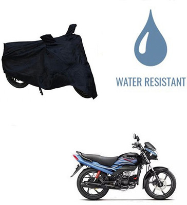 Amozkart Two Wheeler Cover for Honda(Passion Pro, Black)