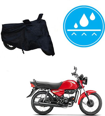 Atulit enterprises Two Wheeler Cover for Hero(HF Dawn, Black)