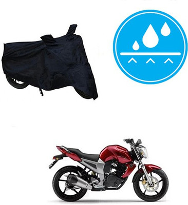 Atulit enterprises Two Wheeler Cover for Yamaha(FZ16, Black)