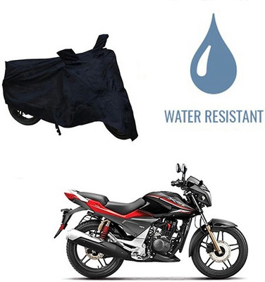 HYBRIDS COLLECTION Two Wheeler Cover for Hero(CBZ Extreme, Black)