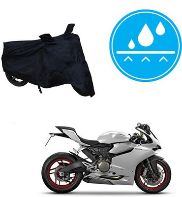 Atulit enterprises Two Wheeler Cover for Ducati(899 Panigale, Black)