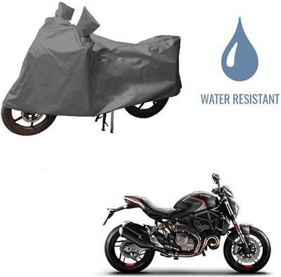 HYBRIDS COLLECTION Waterproof Two Wheeler Cover for Ducati(Monster 82, Grey)