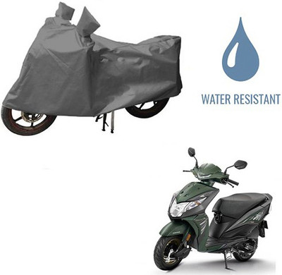 THE REAL ARV Waterproof Two Wheeler Cover for Honda(Dio, Grey)