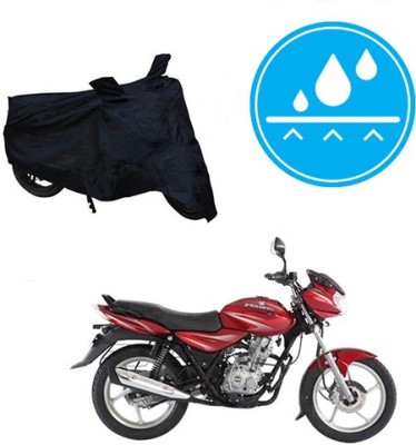 Atulit enterprises Two Wheeler Cover for Bajaj(Discover 125 DTS-i, Black)