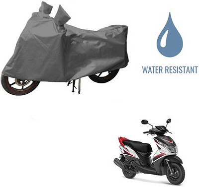 HYBRIDS COLLECTION Waterproof Two Wheeler Cover for Yamaha(Ray Z, Grey)