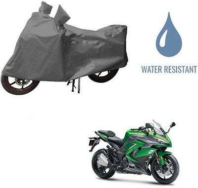 HYBRIDS COLLECTION Waterproof Two Wheeler Cover for Kawasaki(Ninja 1000, Grey)