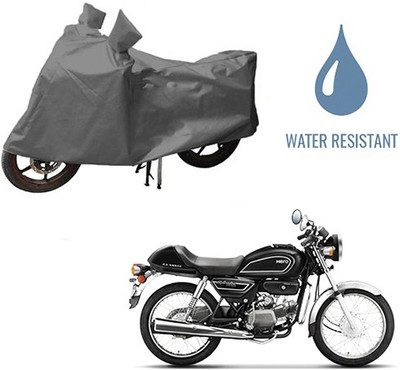 HYBRIDS COLLECTION Waterproof Two Wheeler Cover for Hero(Splendor Pro Classic, Grey)