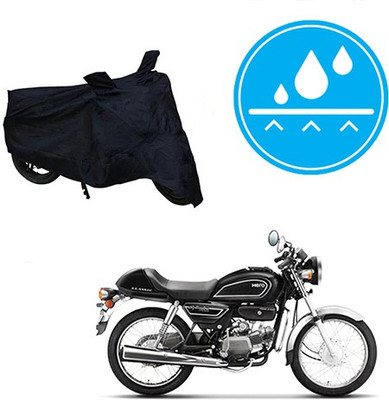 Atulit enterprises Two Wheeler Cover for Hero(Splendor Pro Classic, Black)