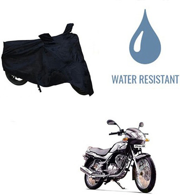 HYBRIDS COLLECTION Waterproof Two Wheeler Cover for TVS(Fiero F2, Black)