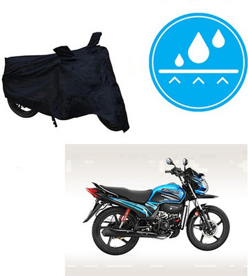 Atulit enterprises Waterproof Two Wheeler Cover for Honda(Passion Pro TR, Black)