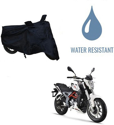 Atulit enterprises Waterproof Two Wheeler Cover for DSK Benelli(TNT 25, Black)