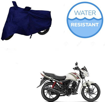 Motoren Waterproof Two Wheeler Cover for Suzuki(Sling Shot Plus, Blue)